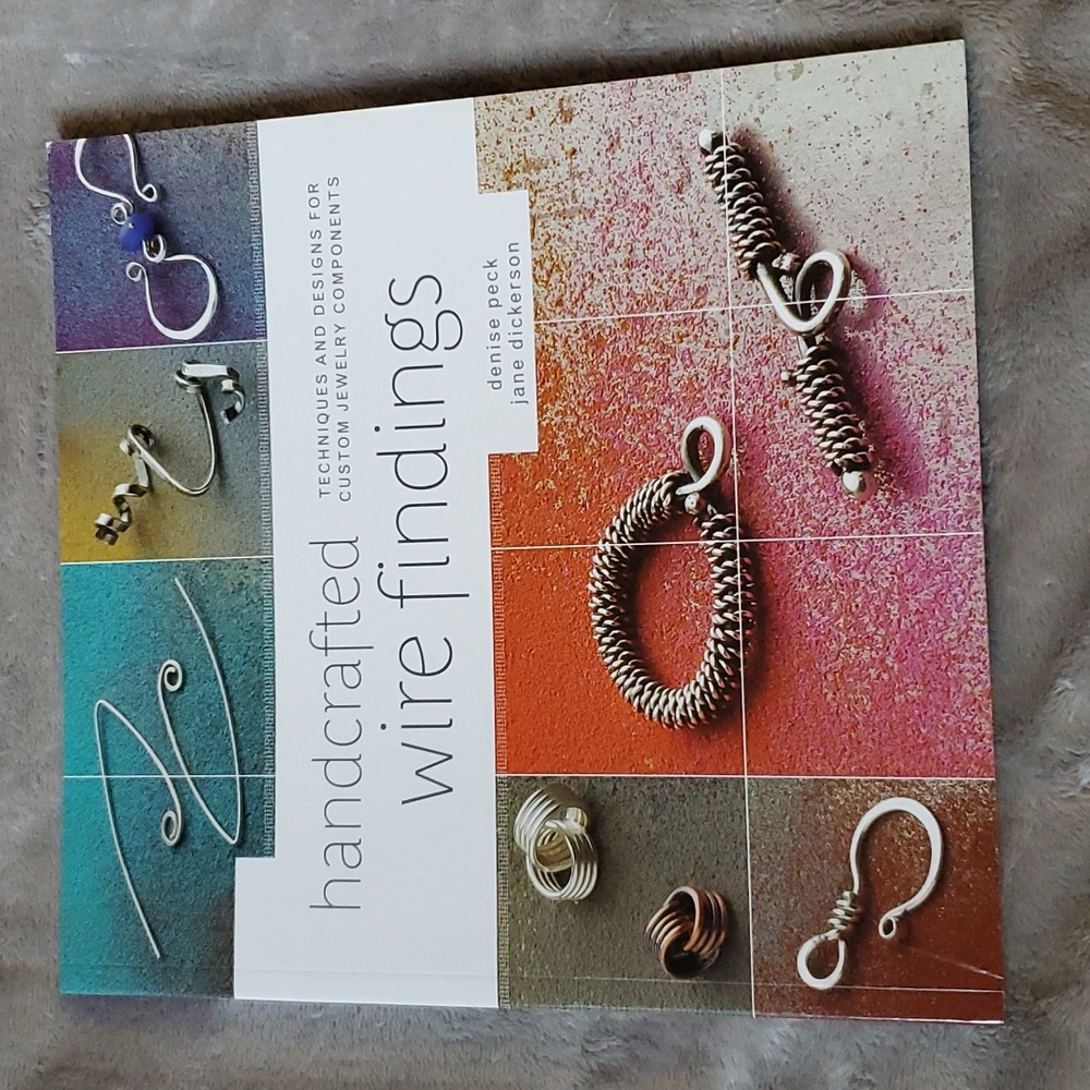 Handcrafted Wire Findings Jewelry Making Design Book Artist Creation Components